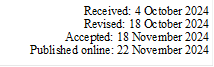 Received: 4 October 2024
Revised: 18 October 2024
Accepted: 18 November 2024
Published online: 22 November 2024