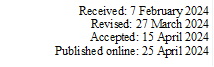 Received: 7 February 2024
Revised: 27 March 2024
Accepted: 15 April 2024
Published online: 25 April 2024
