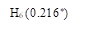 H6 (0.216*)